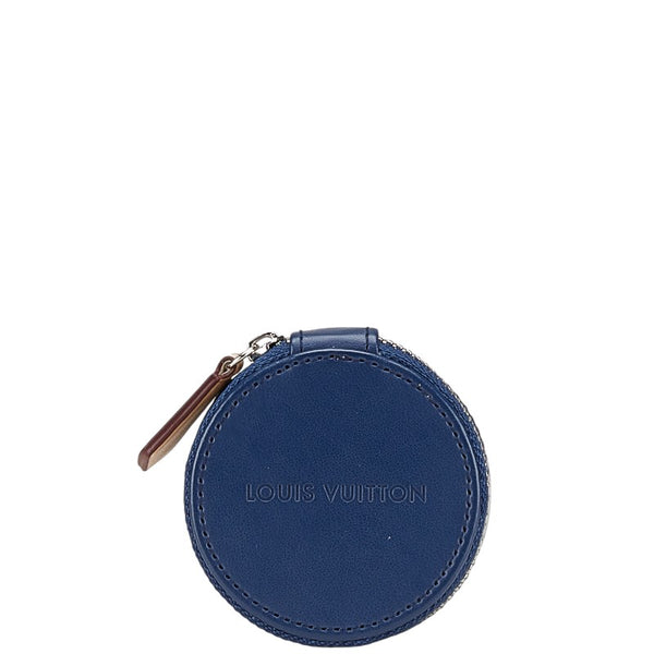 ルイ ヴィトン ホライゾン 専用ケース イヤホンケース QAB020 ネイビー レザー レディース LOUIS VUITTON 【中古】