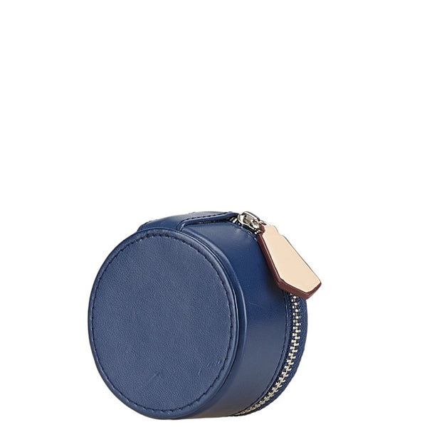 ルイ ヴィトン ホライゾン 専用ケース イヤホンケース QAB020 ネイビー レザー レディース LOUIS VUITTON 【中古】