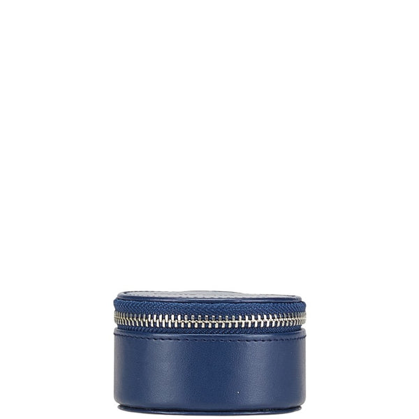 ルイ ヴィトン ホライゾン 専用ケース イヤホンケース QAB020 ネイビー レザー レディース LOUIS VUITTON 【中古】