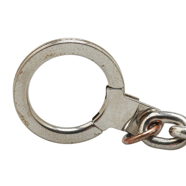 ルイ ヴィトン シェンヌ アノクレXL ウォレットチェーン キーホルダー キーリング M65774 シルバー メタル メンズ LOUIS VUITTON 【中古】