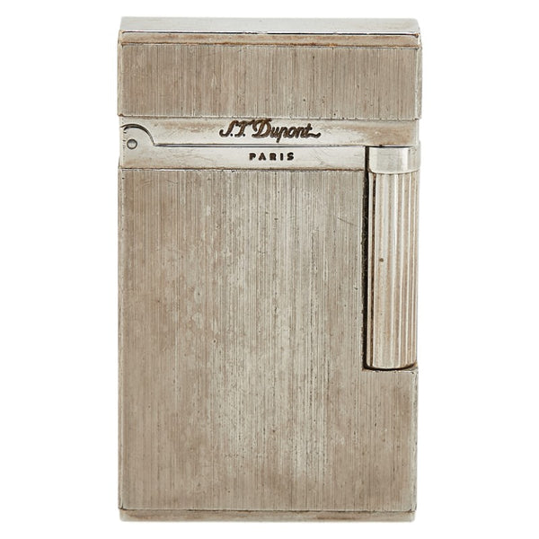 デュポン ライン2 ガスライター シルバー メタル メンズ Dupont 【中古】