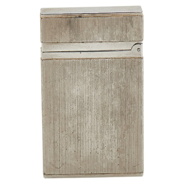 デュポン ライン2 ガスライター シルバー メタル メンズ Dupont 【中古】