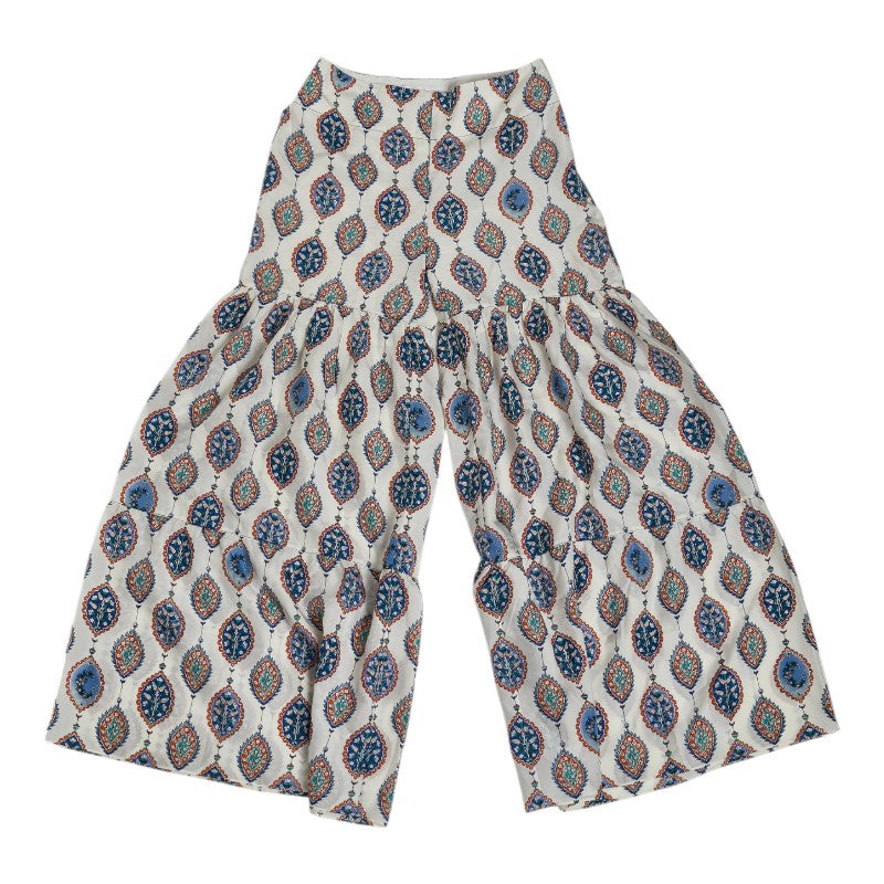 クロエ プリント パンツ サイズ：34 オフホワイト マルチカラー シルク レディース Chloe 【中古】