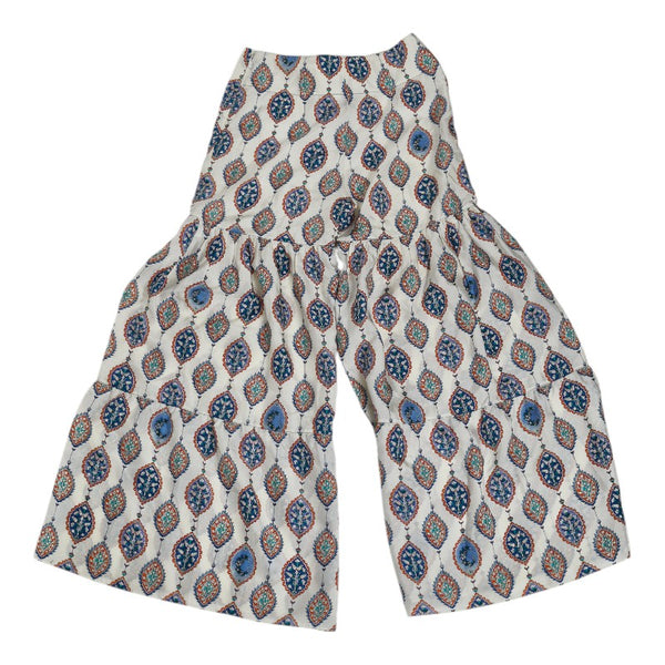 クロエ プリント パンツ サイズ：34 オフホワイト マルチカラー シルク レディース Chloe 【中古】