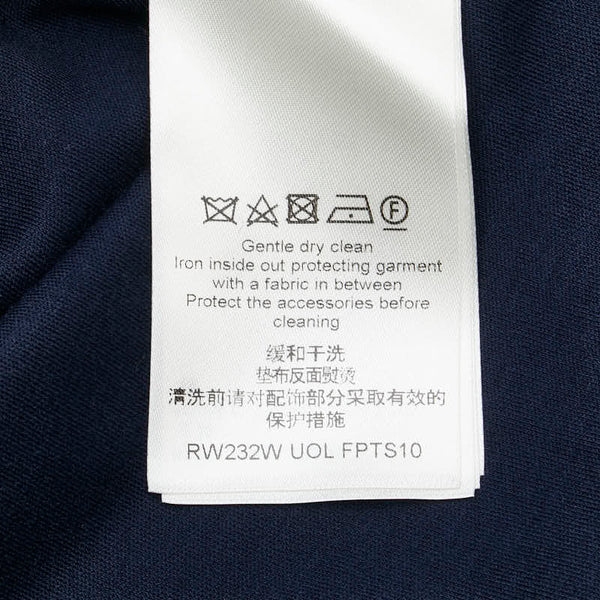 ルイ ヴィトン Tシャツ チェーン サイズ：M ネイビー イエロー コットン メッキ レディース LOUIS VUITTON 【中古】