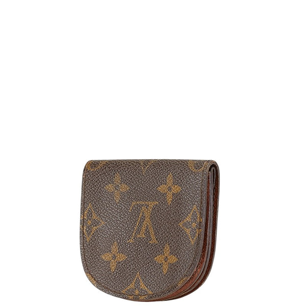 ルイ ヴィトン モノグラム ポルトモネグゼ コインケース M61970 ブラウン PVC レザー レディース LOUIS VUITTON 【中古】