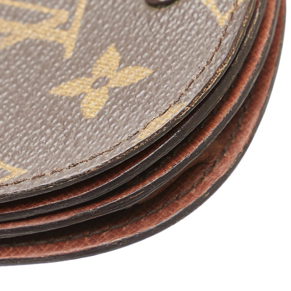 ルイ ヴィトン モノグラム ポルトモネグゼ コインケース M61970 ブラウン PVC レザー レディース LOUIS VUITTON 【中古】