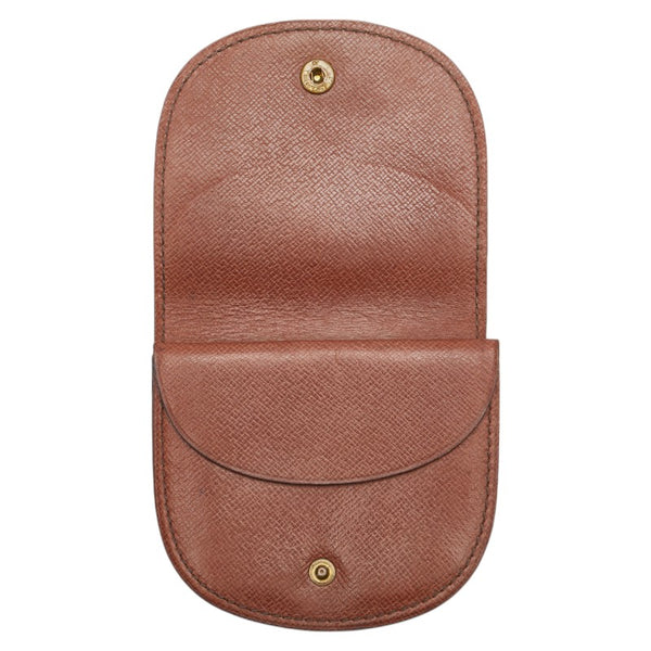 ルイ ヴィトン モノグラム ポルトモネグゼ コインケース M61970 ブラウン PVC レザー レディース LOUIS VUITTON 【中古】