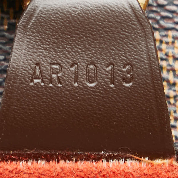 ルイ ヴィトン ダミエ パリオリPM トートバッグ ショルダーバッグ N51123 ブラウン PVC レザー レディース LOUIS VUITTON 【中古】