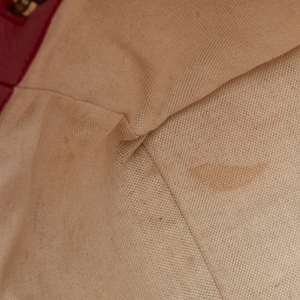 グッチ スウィング トートバッグ ショルダーバッグ 354408 ピンク レザー レディース GUCCI 【中古】