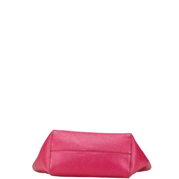 グッチ スウィング トートバッグ ショルダーバッグ 354408 ピンク レザー レディース GUCCI 【中古】