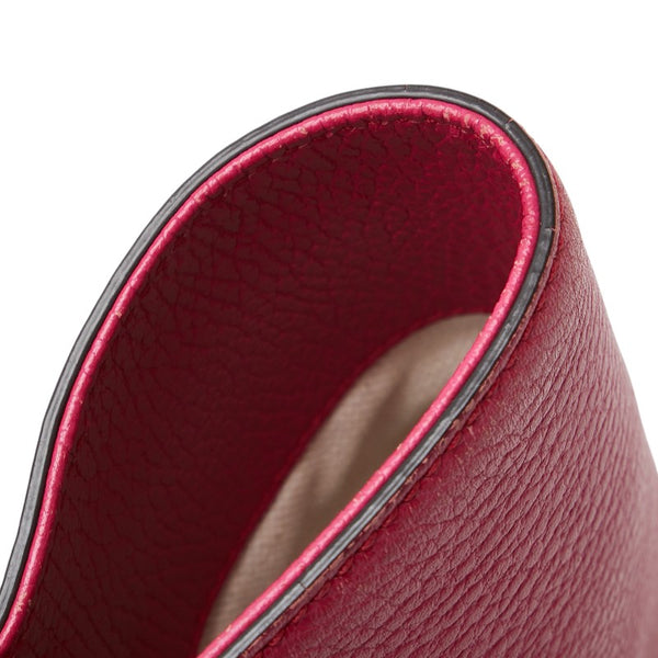 グッチ スウィング トートバッグ ショルダーバッグ 354408 ピンク レザー レディース GUCCI 【中古】