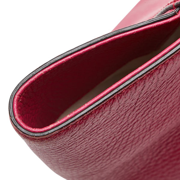 グッチ スウィング トートバッグ ショルダーバッグ 354408 ピンク レザー レディース GUCCI 【中古】