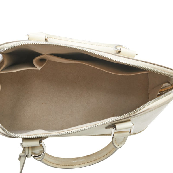 ルイ ヴィトン エピ アルマPM ハンドバッグ M4030J イヴォワール ホワイト レザー レディース LOUIS VUITTON 【中古】