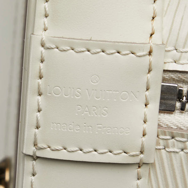 ルイ ヴィトン エピ アルマPM ハンドバッグ M4030J イヴォワール ホワイト レザー レディース LOUIS VUITTON 【中古】
