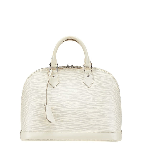 ルイ ヴィトン エピ アルマPM ハンドバッグ M4030J イヴォワール ホワイト レザー レディース LOUIS VUITTON 【中古】