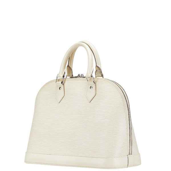 ルイ ヴィトン エピ アルマPM ハンドバッグ M4030J イヴォワール ホワイト レザー レディース LOUIS VUITTON 【中古】