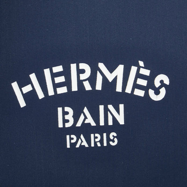 エルメス トゥルース フラット ネオバンGM ポーチ ネイビー ポリアミド レディース HERMES 【中古】