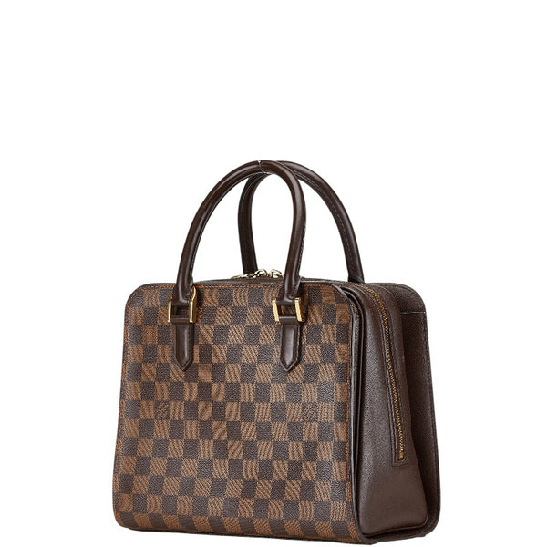 ルイ ヴィトン ダミエ トリアナ ハンドバッグ N51155  ブラウン PVC レザー レディース LOUIS VUITTON 【中古】