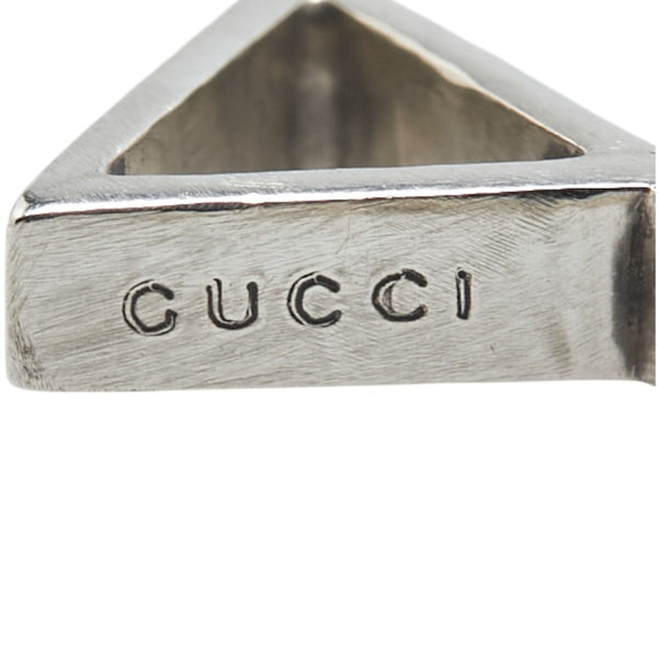 グッチ 六芒星 スター ヘキサグラム モチーフ ネックレス SV925 シルバー レディース GUCCI 【中古】