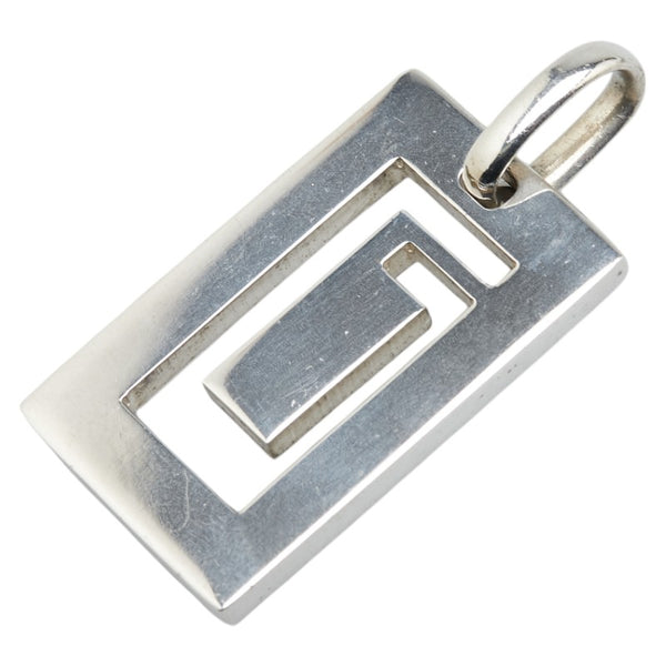 グッチ カットアウトG ペンダントトップ SV925 シルバー レディース GUCCI 【中古】