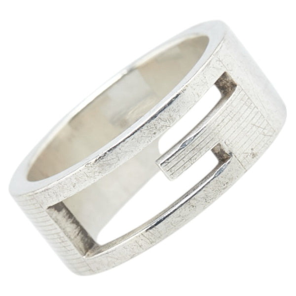 グッチ ブランデッドG リング 指輪 SV925 シルバー レディース GUCCI 【中古】