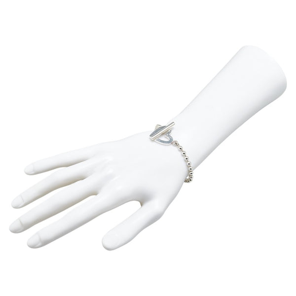 グッチ ハート ボールチェーン ブレスレット SV925 シルバー レディース GUCCI 【中古】