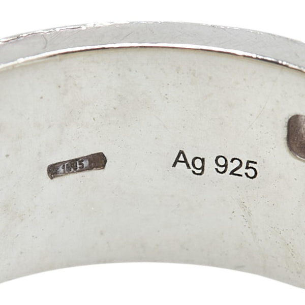 グッチ ブランデッドG リング 指輪 #14 SV925 シルバー レディース GUCCI 【中古】