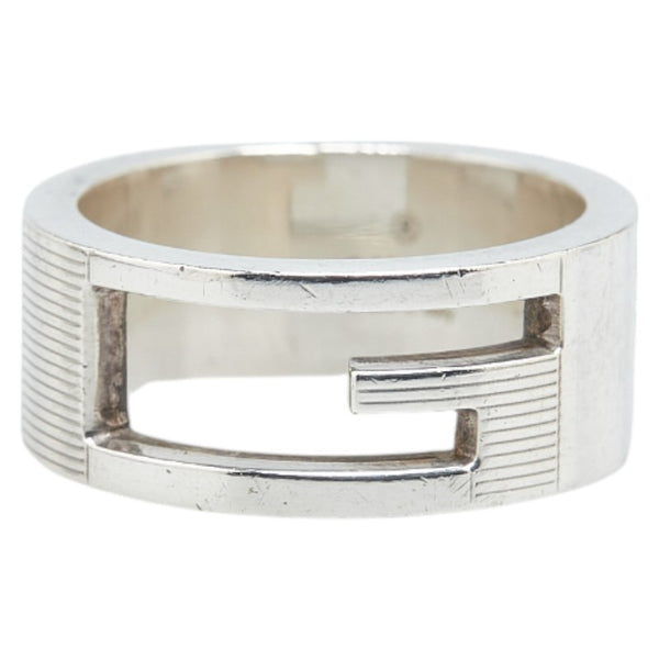 グッチ ブランデッドG リング 指輪 #11 SV925 シルバー レディース GUCCI 【中古】