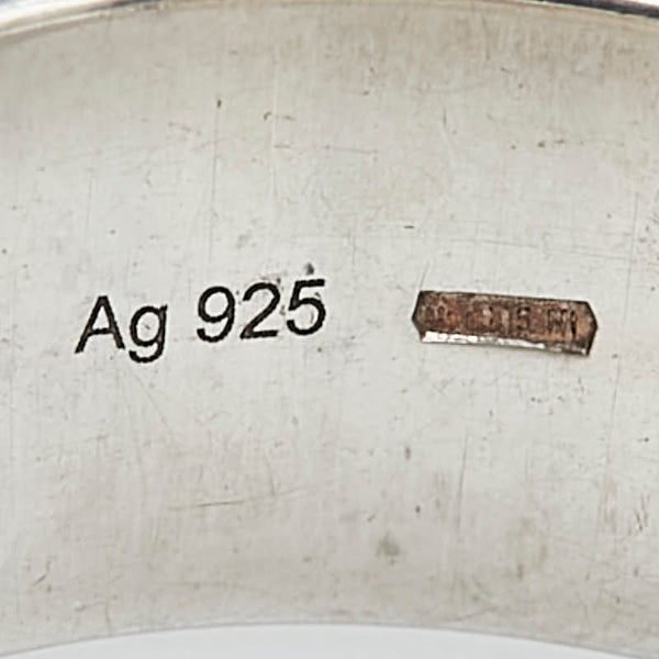 グッチ ブランデッドG リング 指輪 #10 SV925 シルバー レディース GUCCI 【中古】