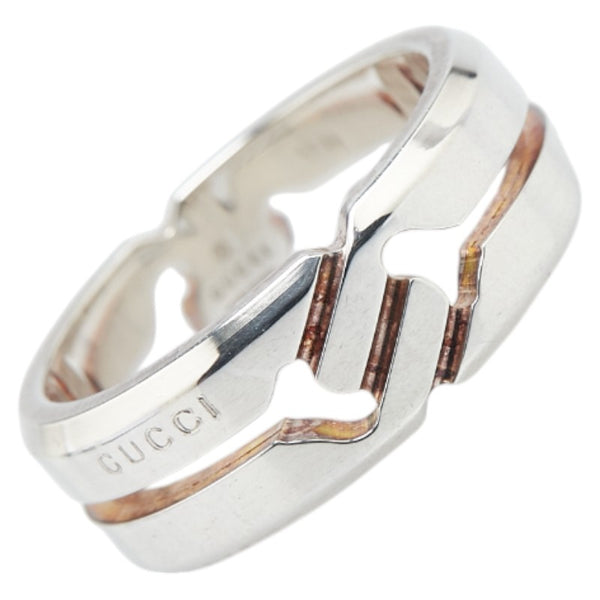 グッチ ノット リング 指輪 #13 314011 SV925 シルバー レディース GUCCI 【中古】
