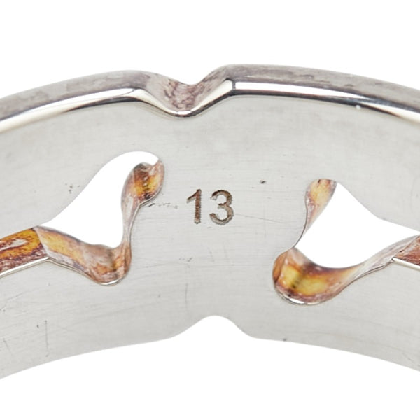 グッチ ノット リング 指輪 #13 314011 SV925 シルバー レディース GUCCI 【中古】