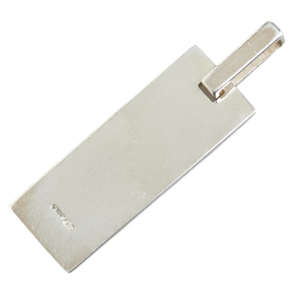 グッチ プレート ペンダントトップ 145170 SV925 シルバー レディース GUCCI 【中古】