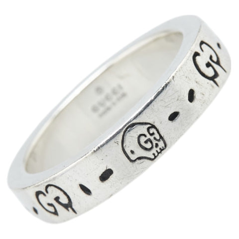 グッチ GGゴースト リング 指輪 #10 477932 SV925 シルバー レディース GUCCI 【中古】