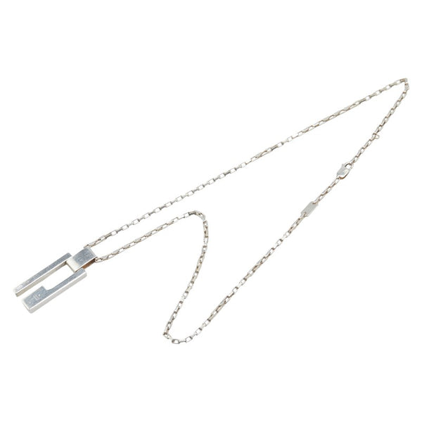 グッチ Gプレート ネックレス SV925 シルバー レディース GUCCI 【中古】