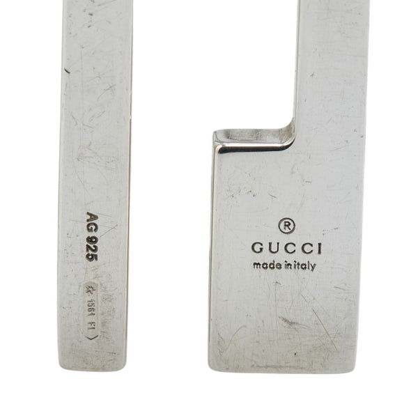 グッチ Gプレート ネックレス SV925 シルバー レディース GUCCI 【中古】