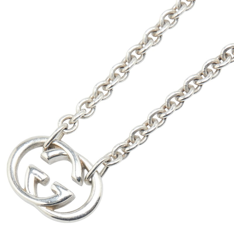 グッチ インターロッキングG ネックレス SV925 シルバー メンズ GUCCI 【中古】