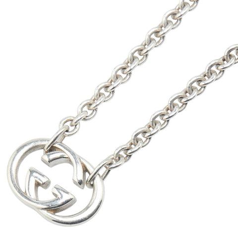 グッチ インターロッキングG ネックレス SV925 シルバー メンズ GUCCI 【中古】