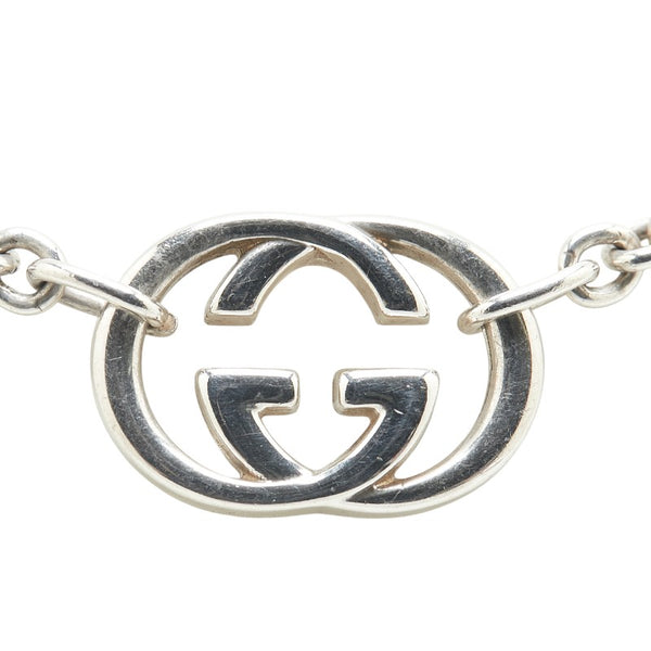グッチ インターロッキングG ネックレス SV925 シルバー メンズ GUCCI 【中古】