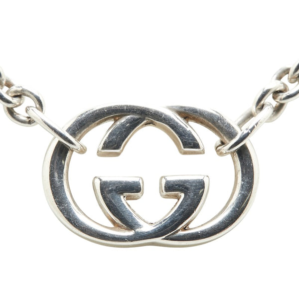 グッチ インターロッキングG ネックレス SV925 シルバー メンズ GUCCI 【中古】