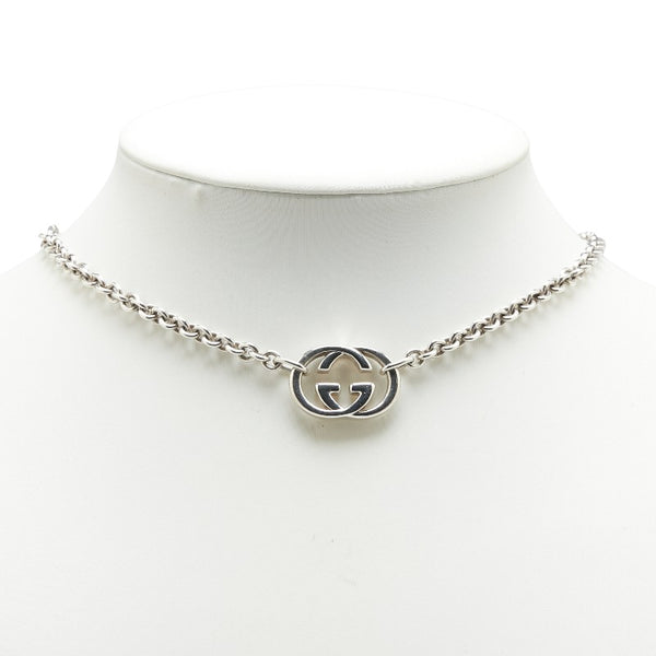 グッチ インターロッキングG ネックレス SV925 シルバー メンズ GUCCI 【中古】