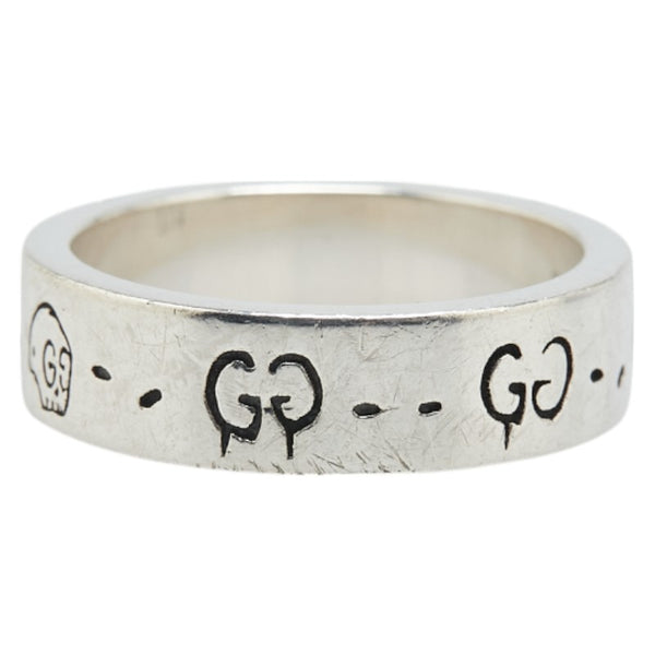 グッチ GG ゴースト リング 指輪 #18 SV925 シルバー メンズ GUCCI 【中古】