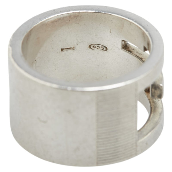 グッチ ブランデッドG リング 指輪 #11 SV925 シルバー レディース GUCCI 【中古】