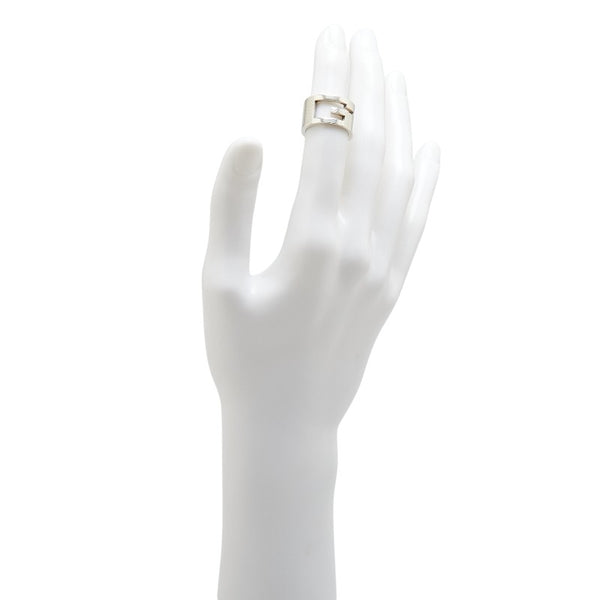 グッチ ブランデッドG リング 指輪 #11 SV925 シルバー レディース GUCCI 【中古】