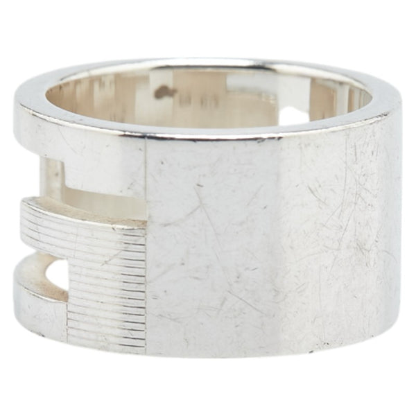 グッチ ブランデッドG リング 指輪 SV925 シルバー レディース GUCCI 【中古】