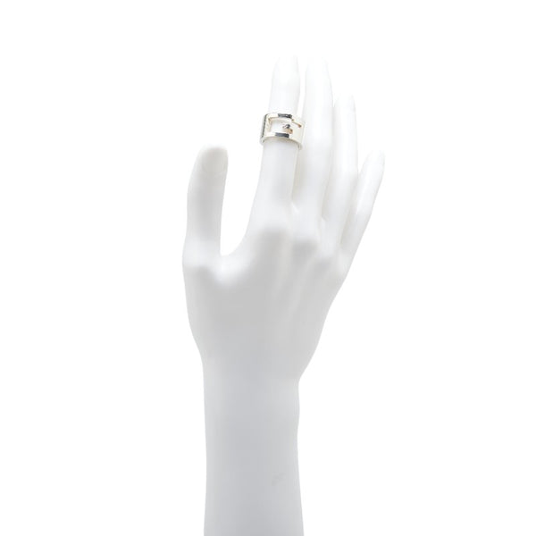 グッチ ブランデッドG リング 指輪 SV925 シルバー レディース GUCCI 【中古】