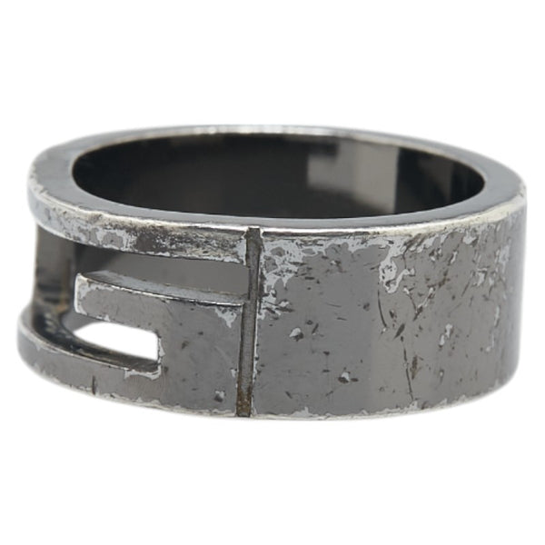 グッチ ブランデッドG リング 指輪 #13 SV925 シルバー レディース GUCCI 【中古】