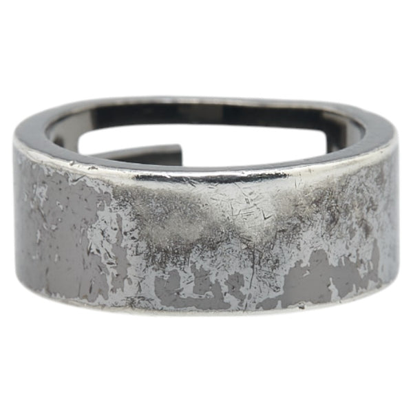 グッチ ブランデッドG リング 指輪 #13 SV925 シルバー レディース GUCCI 【中古】