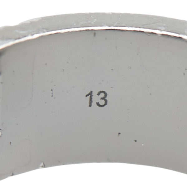 グッチ ブランデッドG リング 指輪 #13 SV925 シルバー レディース GUCCI 【中古】