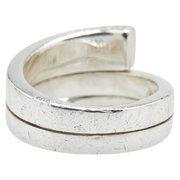 グッチ Gロゴス スネークスパイラル リング 指輪 #20 SV925 シルバー メンズ GUCCI 【中古】